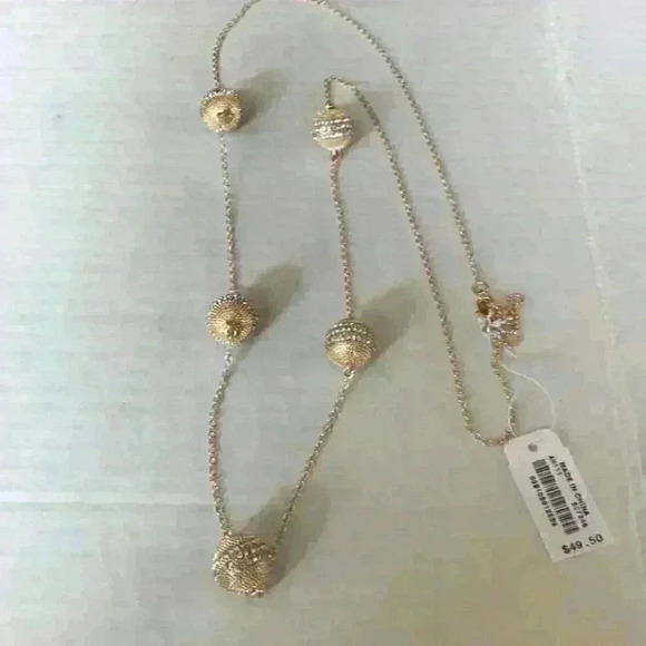 J Crew new Ball Pendant Necklace - Picture 5 of 8